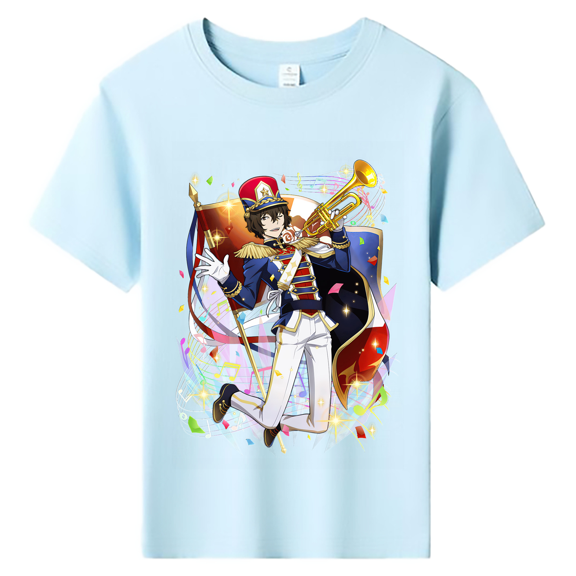 （画像用） 文豪ストレイドッグス Bungo Stray Dogs 綿100％キッズTシャツ（フロントプリント）